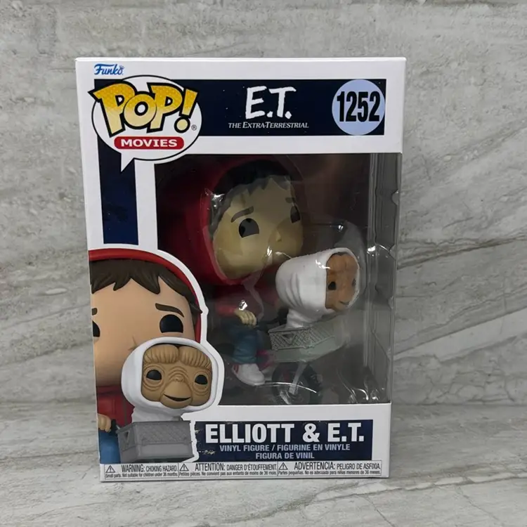 E.T. Elliot & ET on Bike #1252 Dents & Dings