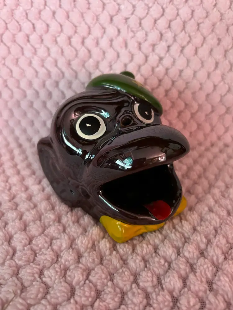 Monkey Ashtray / Incense Burner / Japan