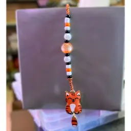 Orange Cat Charm
