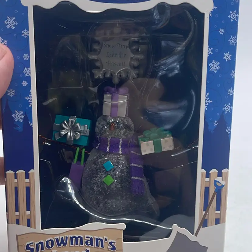 Snowman’s Land Ornament By Hallmark Dated 2003 New In The Box