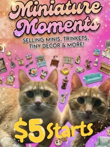 $5 Starts!!! Minis: Miniature Moments! All New Minis! with Kiwi Bird Crafts