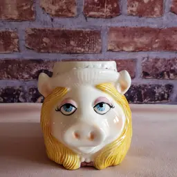 Vintage Miss Piggy Coffee Mug/Tea Cup Jim Henson The Muppet's Show