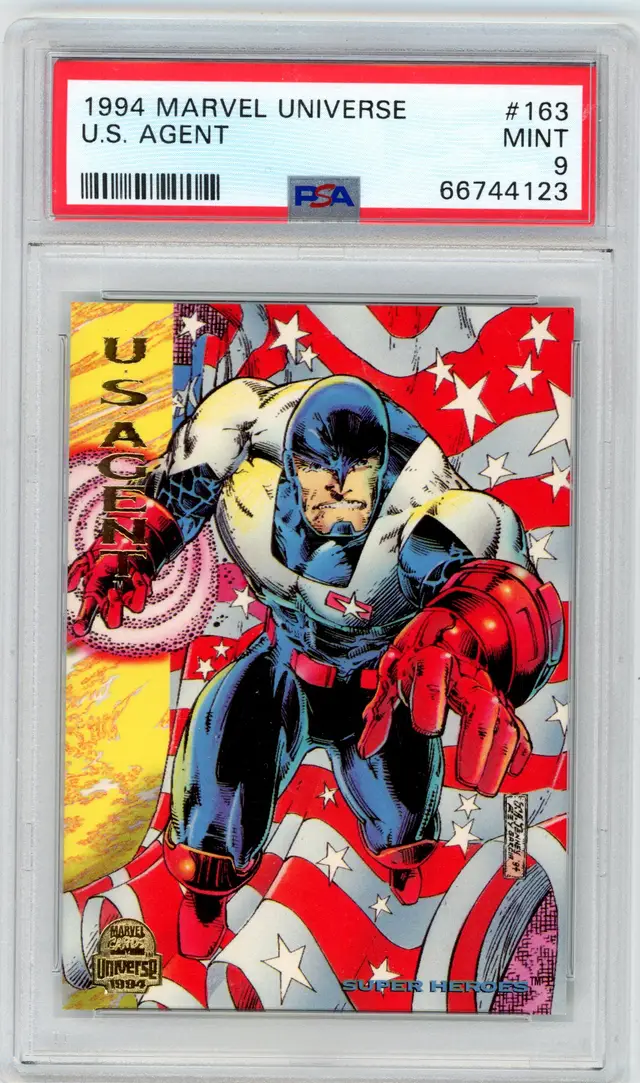 1994 Marvel Universe U.S. AGENT #163 PSA 9 MINT