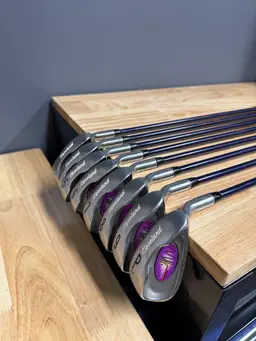 Vintage Set Of The Infamous Cleveland VAS Irons 3-pw All Original