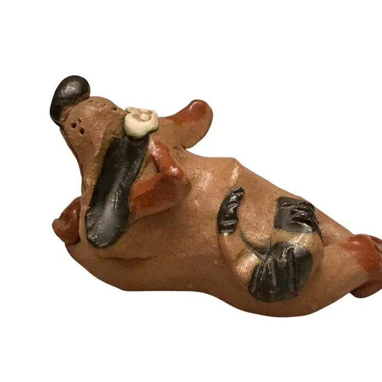 Nancy Hicks Whimsical Pottery Raccoon