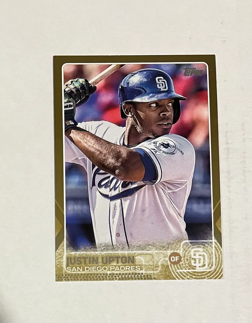 Justin Upton Topps Gold /2015 San Diego Padres