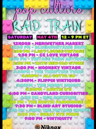 Pop Culture Raid Train