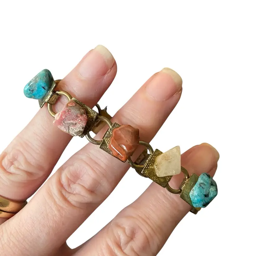 Vintage Unique Girl’s Rock Stone Bracelet