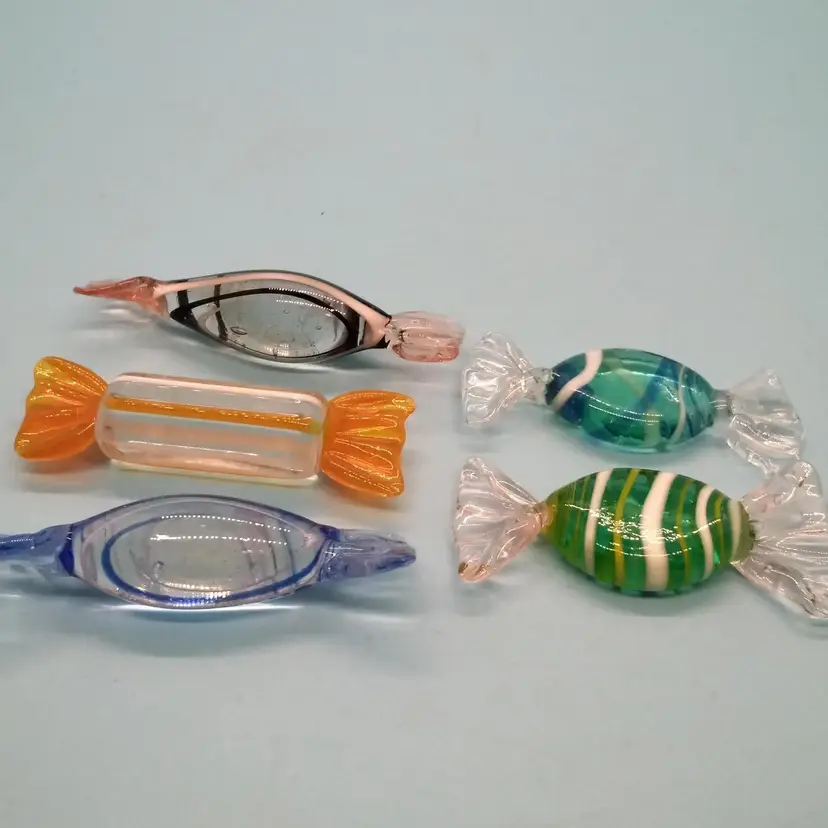 Vintage Italian Cased Glass Candies