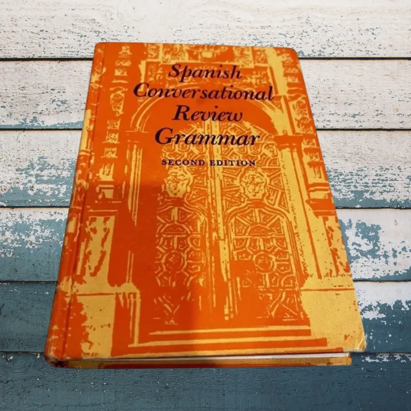 Vintage Spanish Conversational Review Grammar Second Edition Hardcover Language