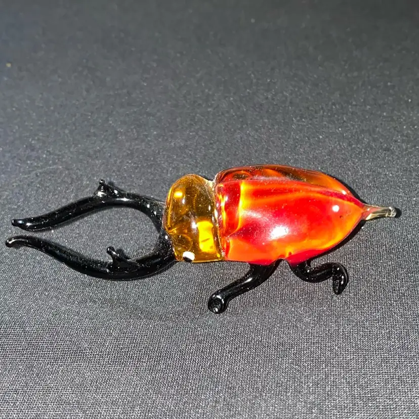 #04-Ukraine- Large Hand Blown Glass Figurine As Pictured