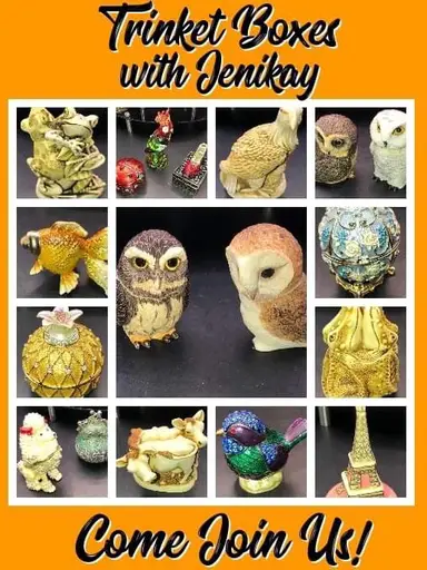 Trinket Boxes With Jenikay!￼