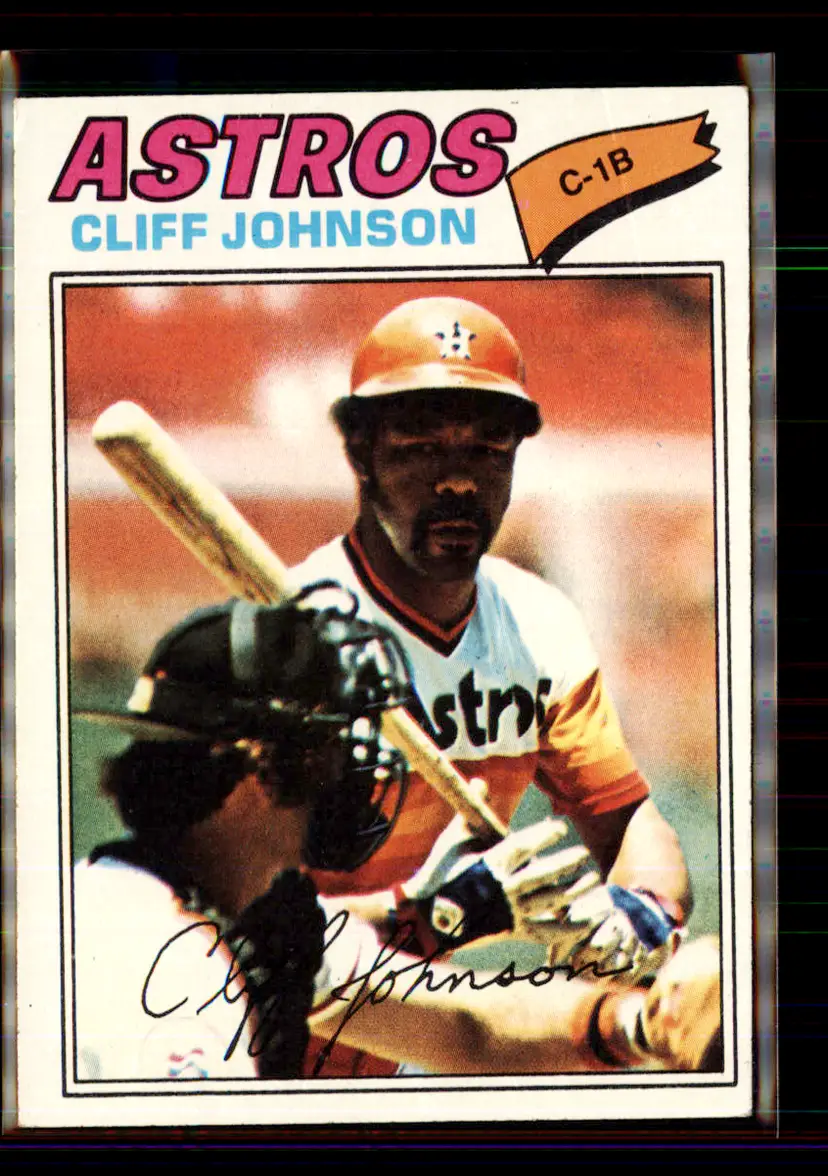 Cliff Johnson 1977 Topps #514 - (144) - Houston Astros