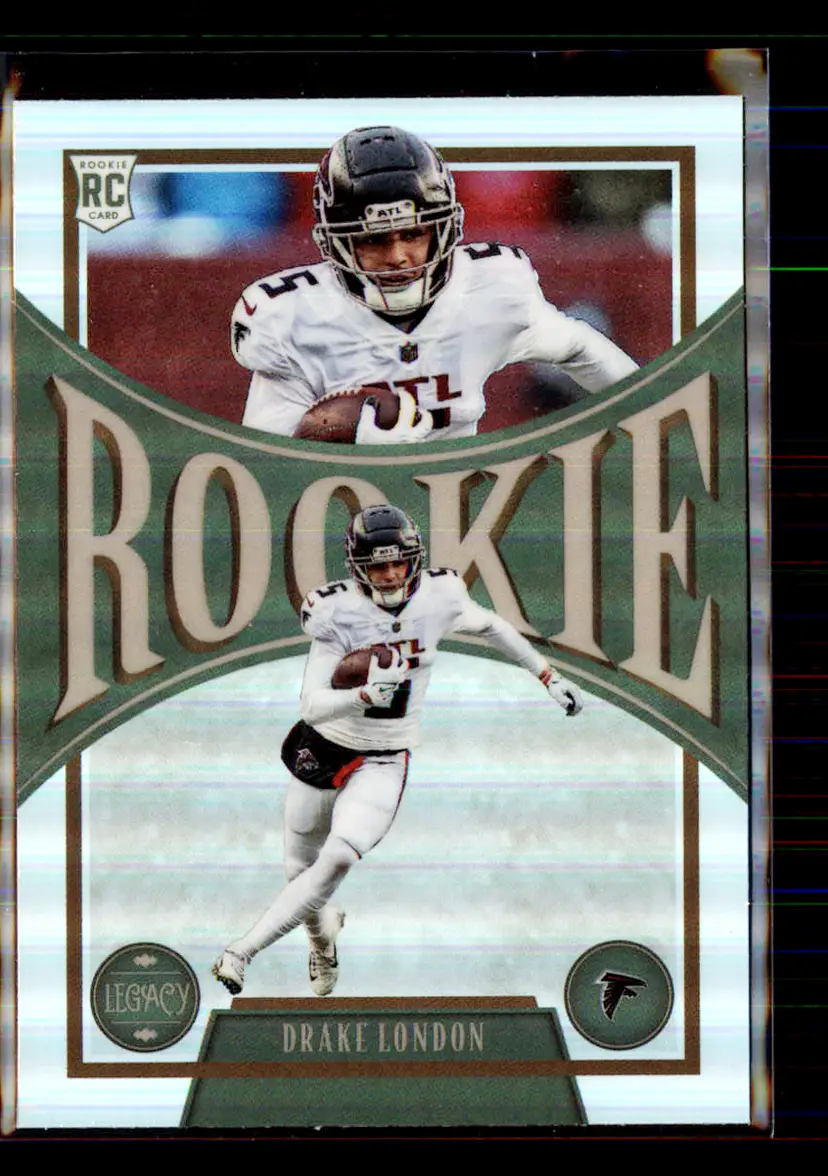 Drake London 2022 Panini Chronicles Legacy Silver Prizm #204 - (113) - Atlanta Falcons