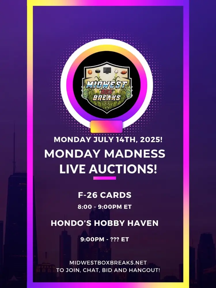 F-26 Cards Mystery Monday Madness - 7/14/2025