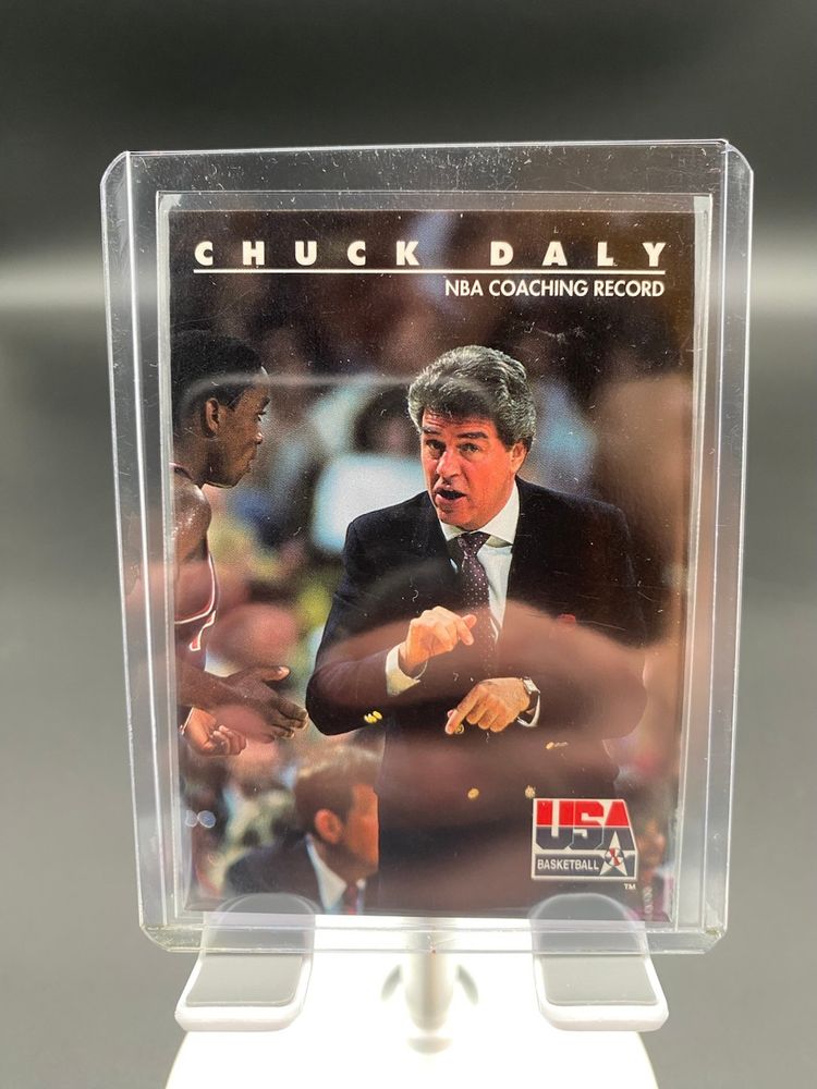 USA Basketball 1992 NBA Chuck Daly Coaching Record Trading Card #94