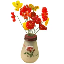 Upcycled Hazel Atlas Syrup Jar