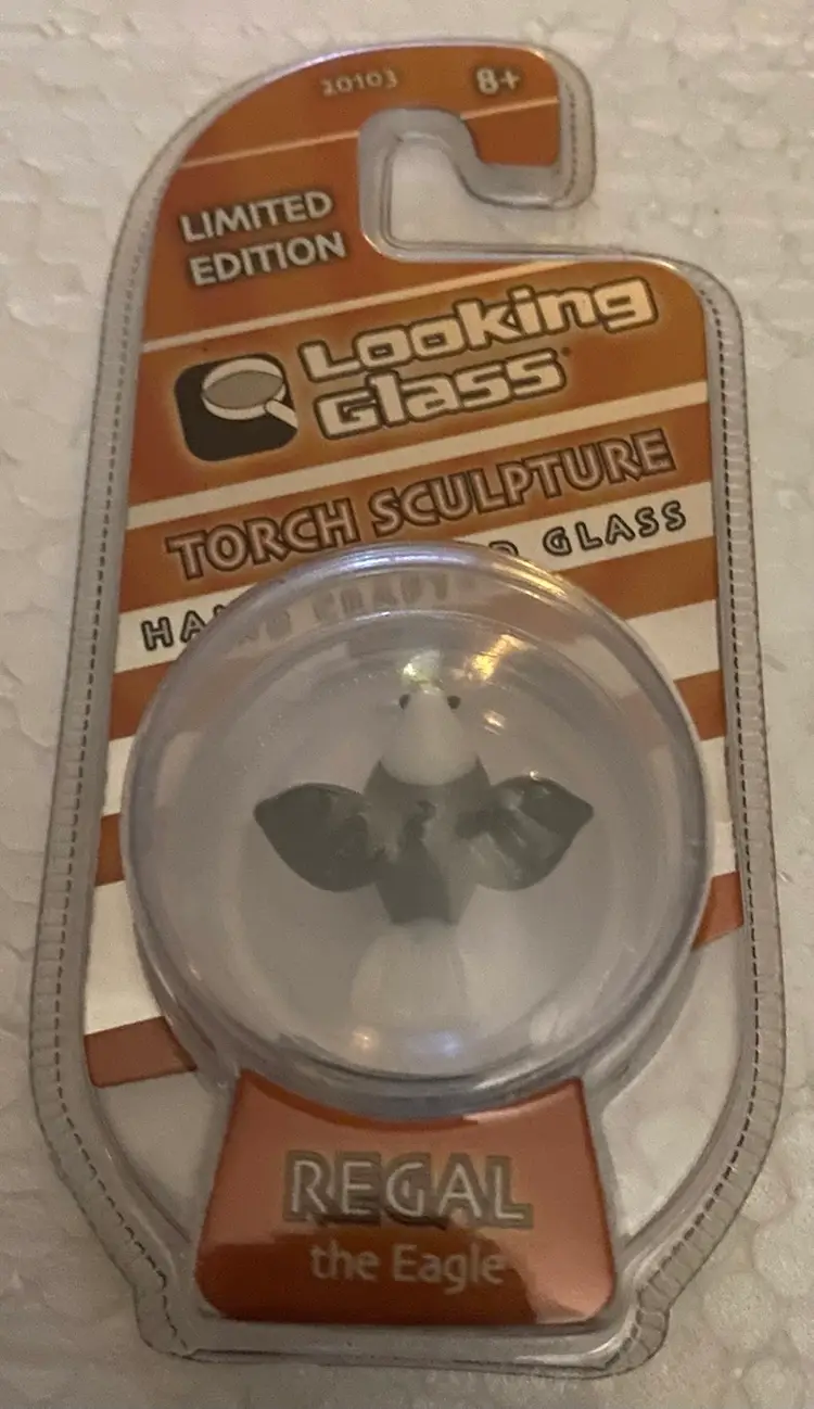 33% Off Sale- Limited Edition Looking Glass Torch Sculpture Regal The Eagle Front And Back Photos (was $12)