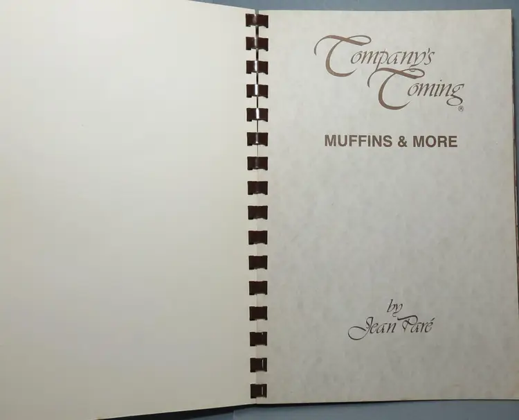 Company's Coming Muffins & More by Jean Pare'