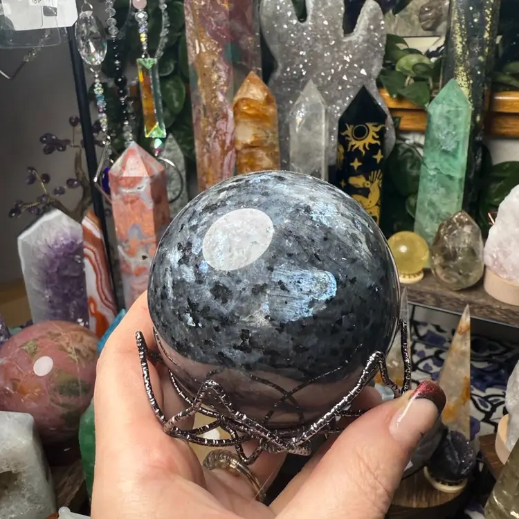 Larvikite Sphere 80mm