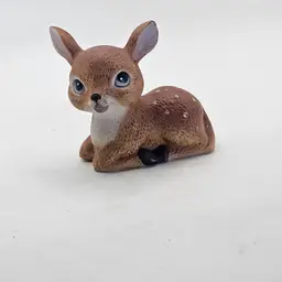 Homco deer fawn vintage Figurine