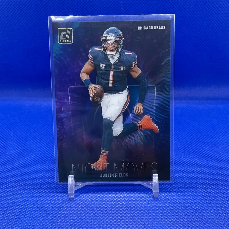 2023 Clearly Donruss Justin Fields - Night Moves Case Hit