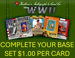 2025 Historic Autographs World War 2 Base Cards