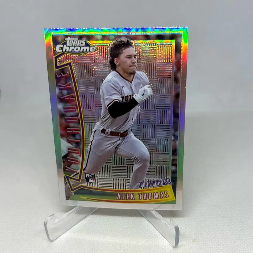 2022 Topps Chrome Sonic - 1996 Youthquake #YQ-29 Alek Thomas (RC) Arizona Diamondbacks