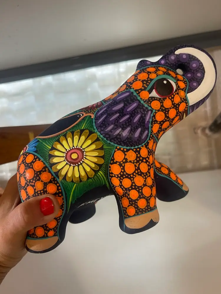 Glowing Folk Art Pottery 