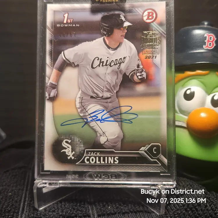 2021 Topps Archives Sig Series -  Zack Collins Chicago White Sox 46/67
