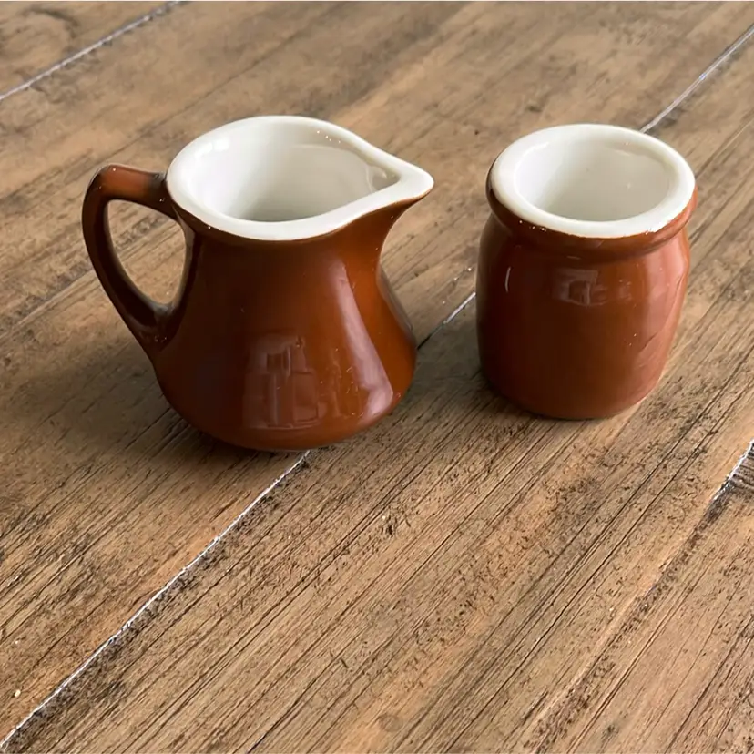 Hall Pottery Individual Creamers