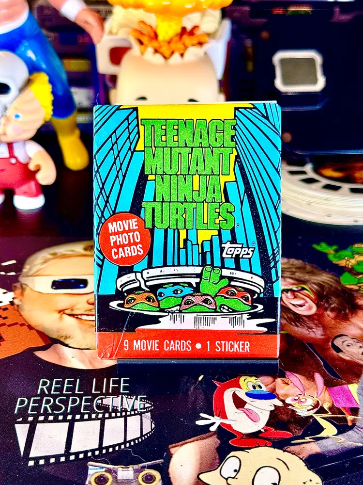 1x 1990 Teenage Mutant Ninja Turtles The Movie | Trading Card Wax Pack by Topps