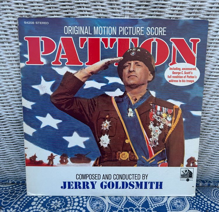 Vintage 'Patton' Movie Soundtrack Vinyl LP Record 1970