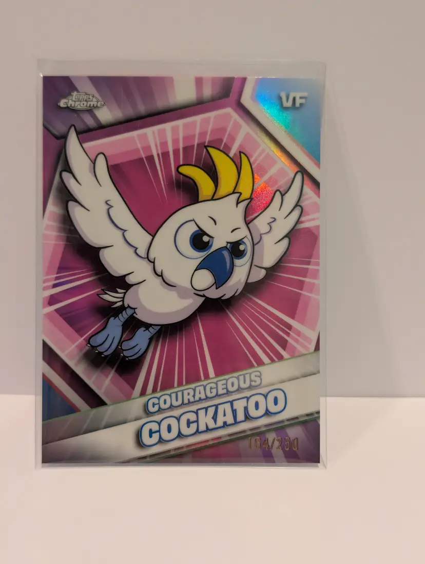 Courageous Cockatoo Magenta /250 2026 Topps Chrome VeeFriends 59 - (143)