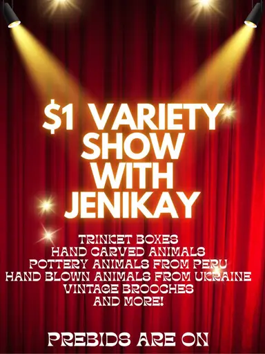 Pop-up Customer Appreciation $1 Start auction 