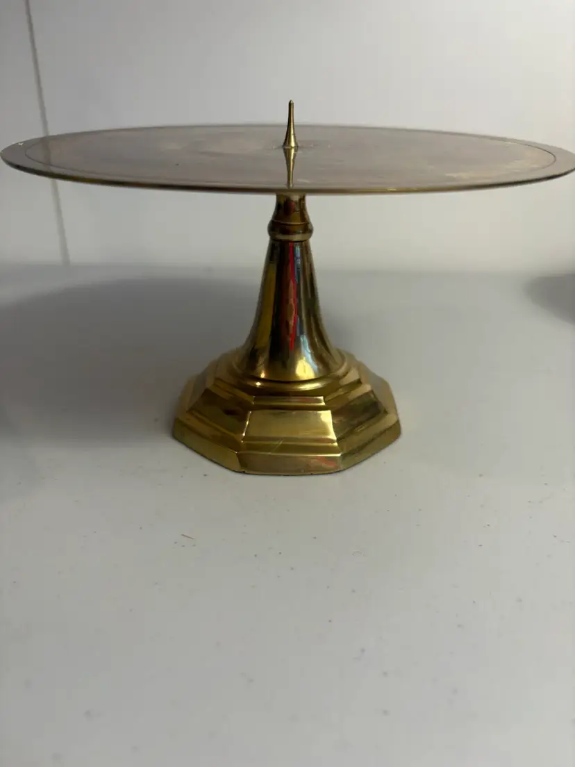 Solid Brass Pillar Holder