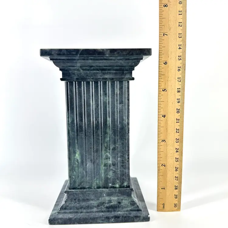 Neoclassical Stone Marble Decorative Column Andrew by Sadek