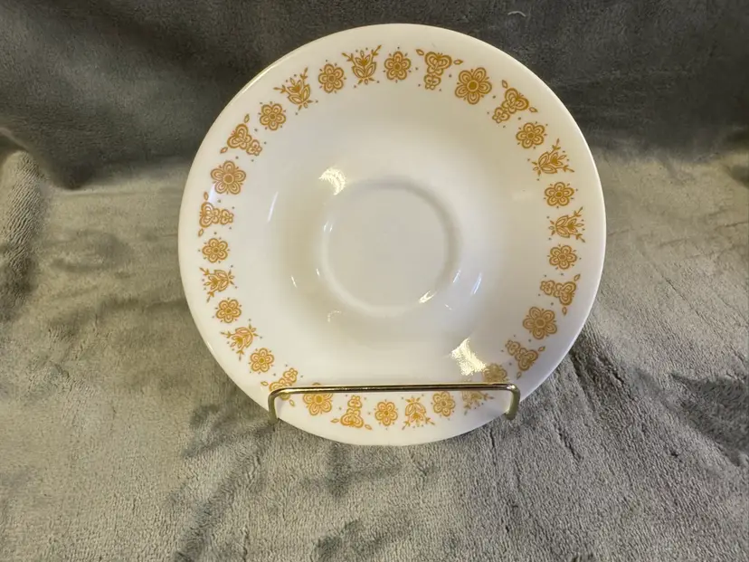 Vintage 8 Available Corelle Butterfly Gold Tea Coffee Cup Saucer Corningware