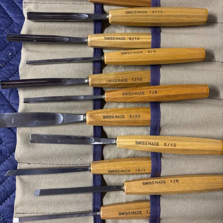 Pfeil Carving Tool Brienz Collection Full Size Set 12 piece