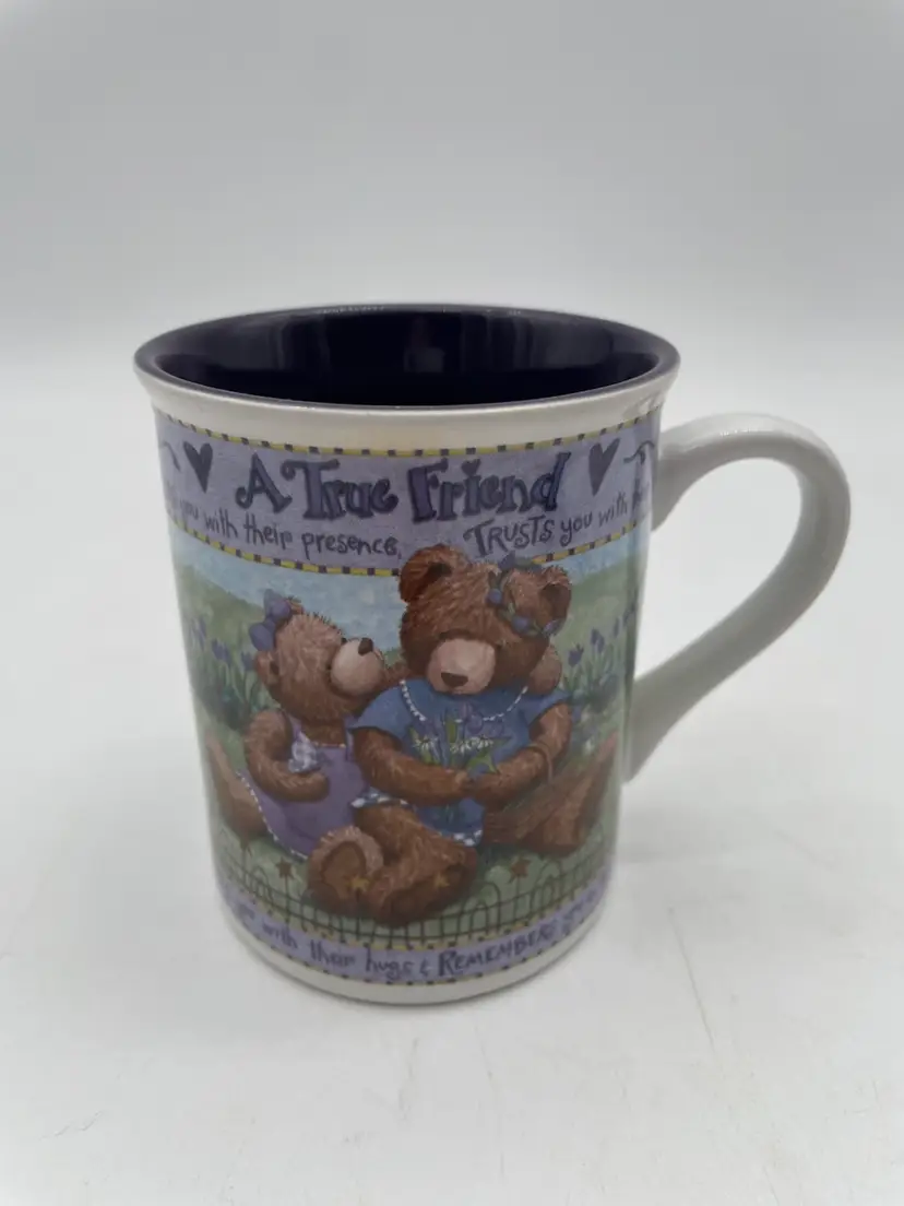 Legacy Publishing Ceramic “A True Friend” Teddy Bear Mug