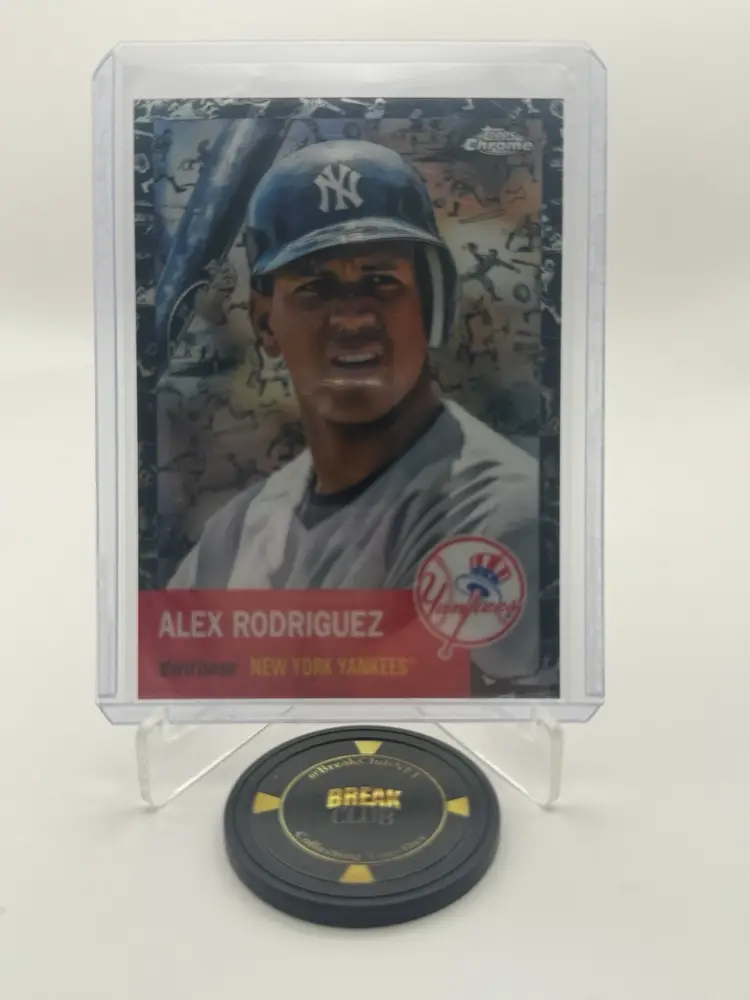 Alex Rodriguez 4/10 Black Toile 2022 Topps Platinum Anniversary - New York Yankees