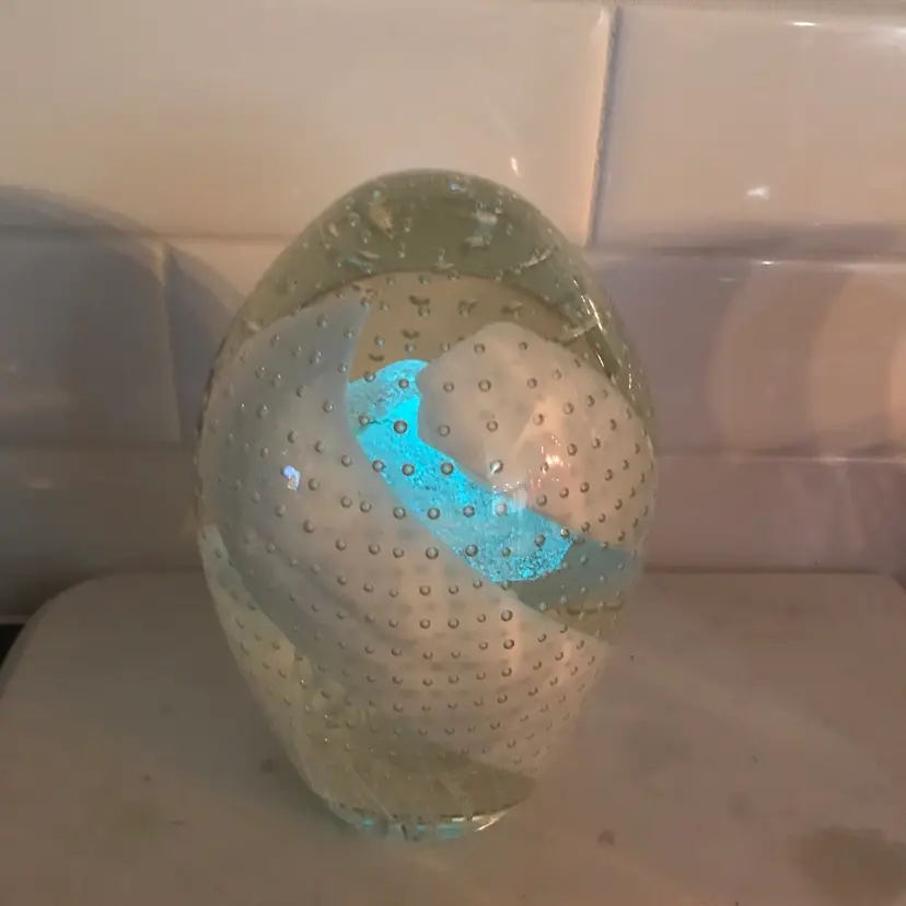 SPI Paperweight Glowing Jellyfish