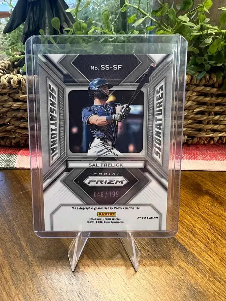 2024 Panini Prizm Sal Frelick Sensational Signatures Silver Pulsar /199