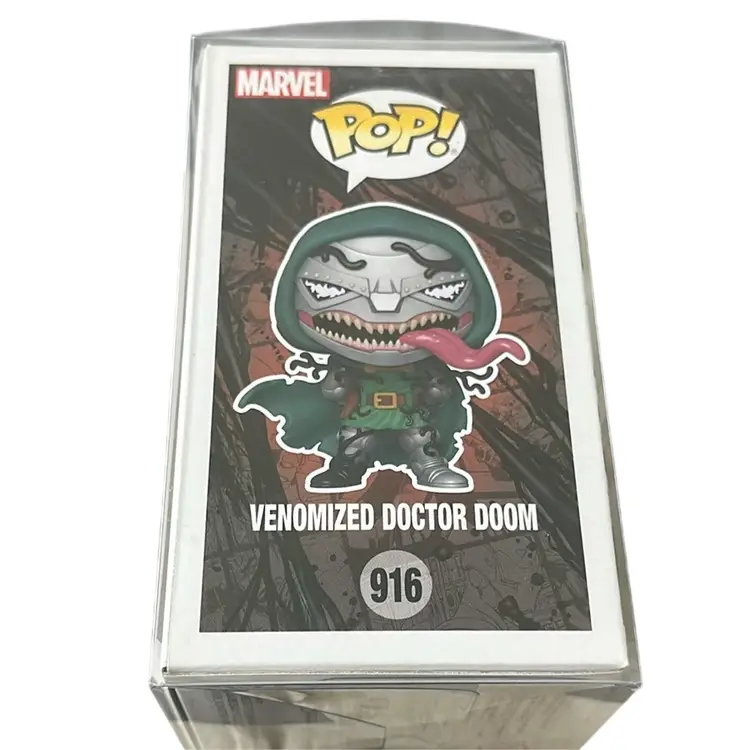 Funko Pop! Marvel Venom #916 Venomized Doctor Doom FYE Exclusive w/ Protector