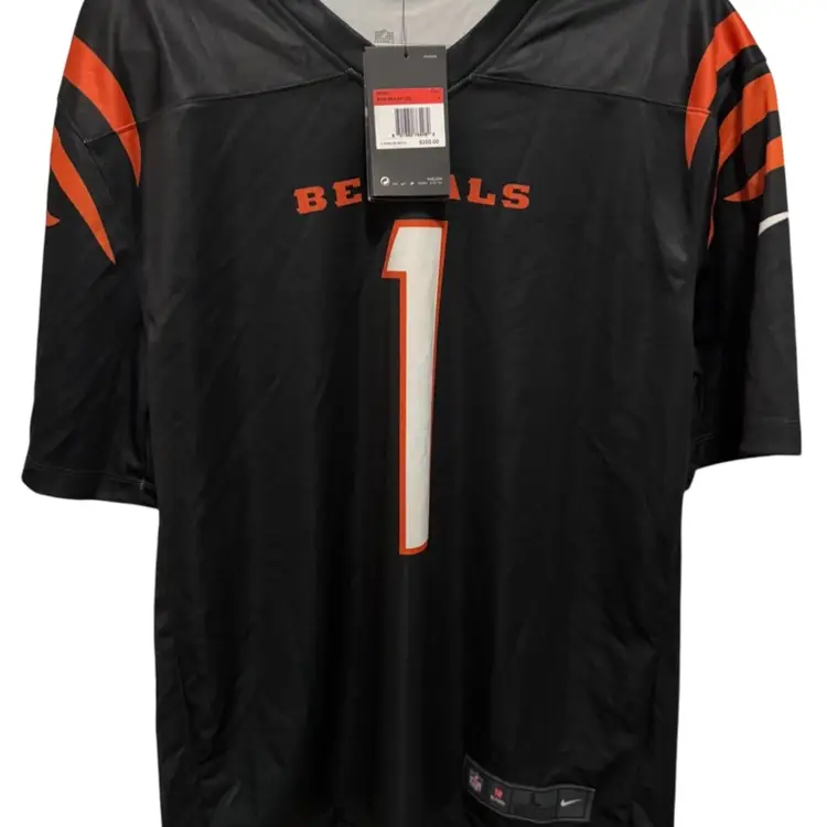 New$100 Nike Ja'Marr Chase Cincinnati Bengals Drifit Jersey Large