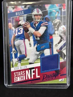 2019 Prestige Stars Of The NFL Josh Allen Patch