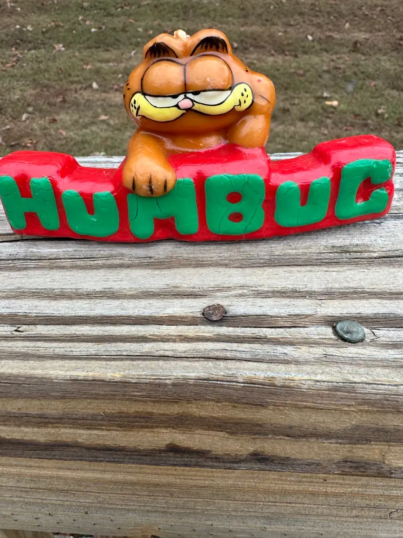 Garfield Candle 1981 Humbug Candle Unused
