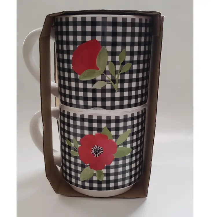 Set Of Two Dolly Parton Tennessee Home Stackable Mugs