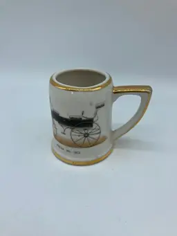 Antique Automotive Themed Mug "Break No. 363"