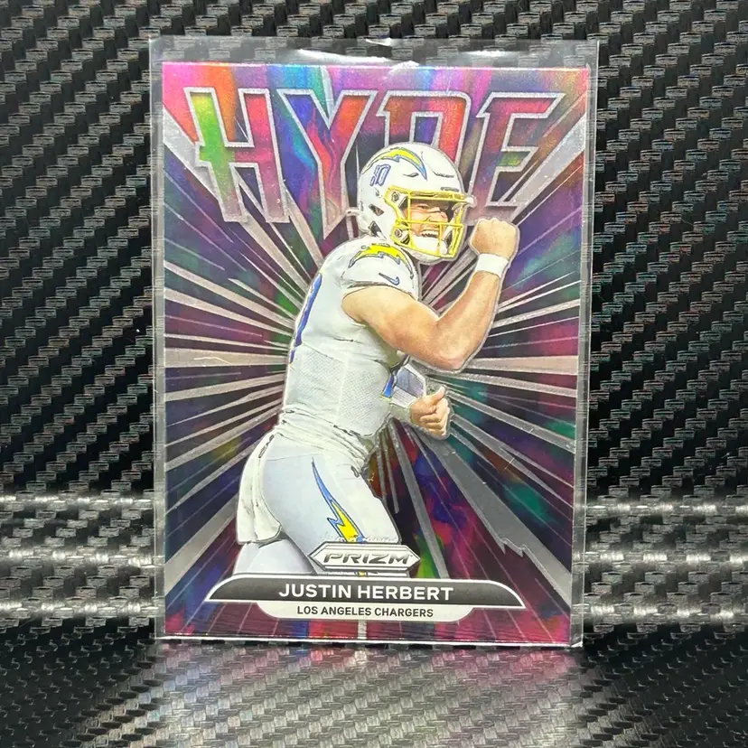 2021 Prizm Hype Justin Herbert Los Angeles Chargers